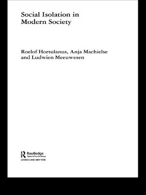 cover image of Social Isolation in Modern Society